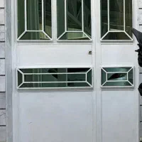 درب اهنی سنگین قدیمی