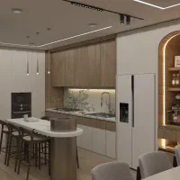 طراحی کابینت،کافی بار،جاکفشی،تیوی وال و کمد