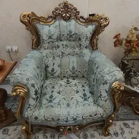 مبل سلطنتی ۹ نفره شیک و سالم