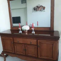کنسول و آینه مدل الیزا طرح ایتالیایی