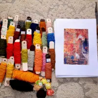 وسایل تابلو فرش