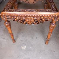 میز عسلی تمام چوب