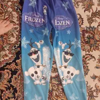 شلوار دخترانه نو داخل پنبه ای ،زیبا وزمستانی