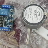 موتور و تایمر دیجیتال دستگاه جوجه کشی