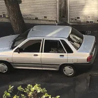پراید نقره ای ۸۷ بیرنگ