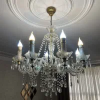 لوستر کریستال ۸ شاخه