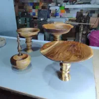 ظرف دست ساز چوبی