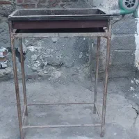 منقل زغالی وبادبزن 12ولت