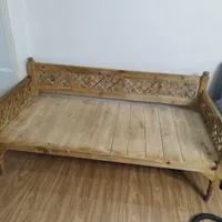 تخت سنتی چوبی|تخت و سرویس خواب|تهران, صاحب الزمان|دیوار