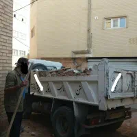 حمل نخاله شن ماسه پوکه با آمیکو ۵ تن