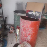 دو عدد بشکه  بنایی