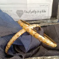فروش دوتا النگو طلا همراه با فاکتور