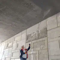 نقاشی صنعتی ساختمانی اپوکسی ایرلس پاشش کلی رنگ ها