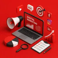 افزایش فروش با دیجیتال مارکتینگ حرفه‌ای در پردیس