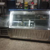 یخچال ویترینی و یخچال بستنی دو در