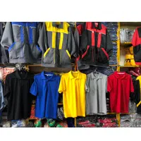 تیشرت جودون در رنگبندی مختلف با چاپ لوگو