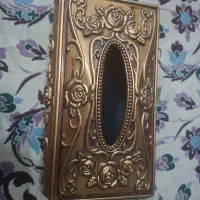 جا دستمال کاغذی طلایی