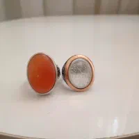 دوعدد انگشتر در وعقیق