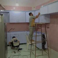 ساخت انواع کابینت وتعمیرکابینت وبه روز کردن کابینت