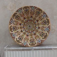 بشقاب مینا کاری دیوارکوب