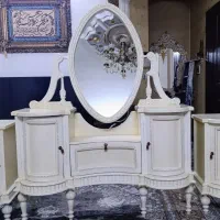 میز آرایش چوبی راش