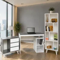 کتابخانه میز تحریر صندلی