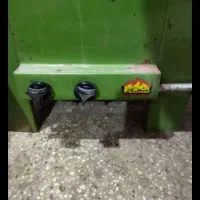 اجاقگاز دوشعله ۴پایه ابعاد ۵۰در۵۰