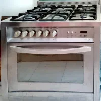 اجاق گاز ۵ شعله با فر اخوان