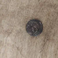 سکه دست ساز قدیمی مسی