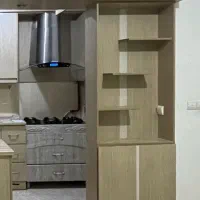 گاز صفحه ای و هود و سینک روشویی شیر آب پایه کولر