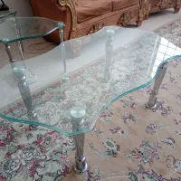 میز جلو مبلی شیشه‌ای قیمت توافقی