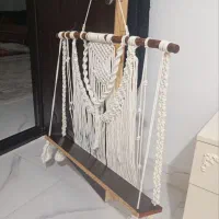 شلف مکرومه دیواری