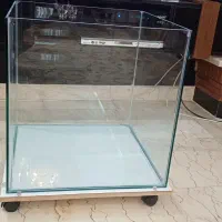 شیشه آکواریوم نو وآبندی