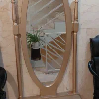 آینه قدی مدل باربی  رنگ طلائی