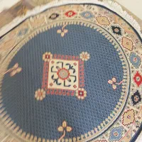 پادری گلیم فرش گرد