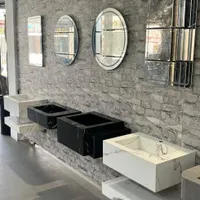 روشویی سرامیکی مناسب ایینه لمسی