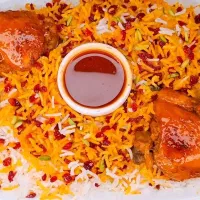 زرشک پلو با مرغ