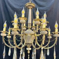 لوستر و آویز برنز