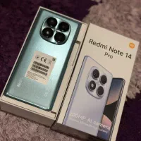 ردمیnote14pro4Gدرحدصفرکارتنی