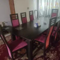 میز نهارخوری جمع و جور ۸ نفره