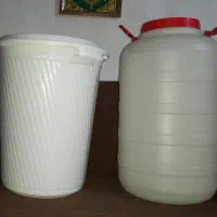 دبه وسطل برنج