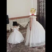 پیراهن عروس زیبا برای 4و10 سال