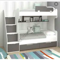 تخت دوطبقه پله منبری