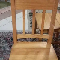 میز نهار خوری و صندلی چوب روسی