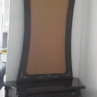 آینه کنسول چوبی قهوه ایی