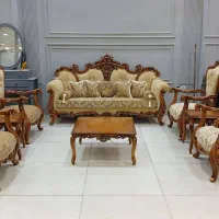 مبلمان دسته چوب /
