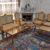 مبل۷ نفره سلطنتی با میز جلو مبلی