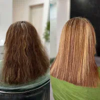مدل کراتین و احیای مو