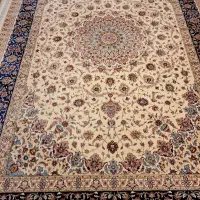 فرش  بهشتی ابریشمی هیلا شش متری