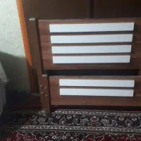 تخت تک نفره چوبی